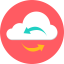 Cloud computing icon 64x64
