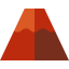 Volcano icon 64x64