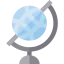 Earth globe icon 64x64