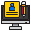 Computer monitor іконка 64x64