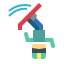 Snowboarding icon 64x64