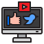 Social media icon 64x64