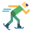 Speed skating アイコン 64x64