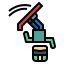Snowboarding icon 64x64
