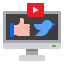Social media icon 64x64