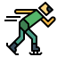 Speed skating アイコン 64x64