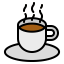 Hot coffee icon 64x64