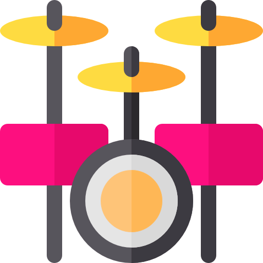 Drum set icon