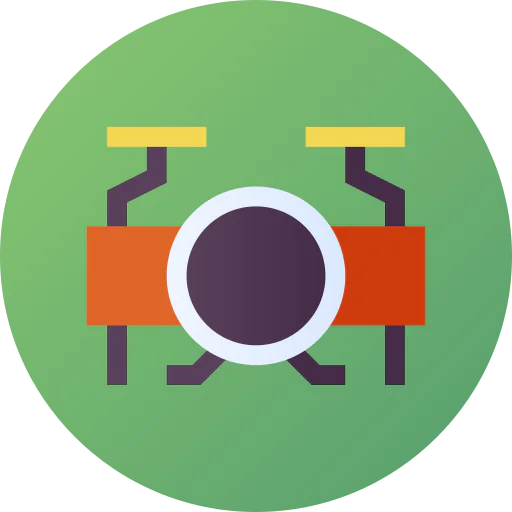 Drum set icon