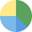 Pie chart icon 64x64