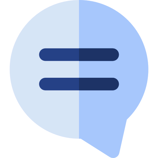Speech bubble icon