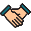 Hand shake アイコン 64x64
