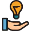 Light bulb icon 64x64