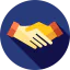 Hand shake アイコン 64x64