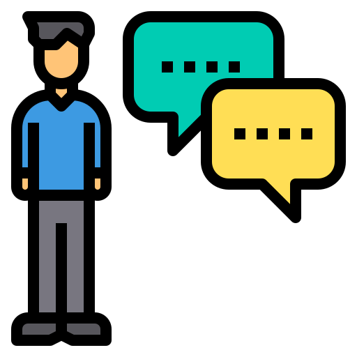 Talk icon