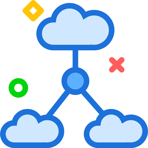 Cloud computing icon