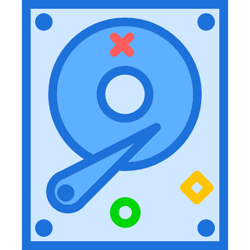 Hard disk icon