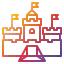 Sand castle icon 64x64
