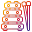 Xylophone instrument icon 64x64
