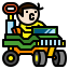 Electric car icon 64x64