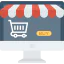 Online shop icon 64x64