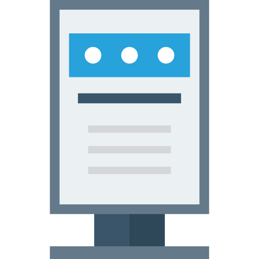 Poster icon