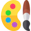 Paint palette icon 64x64
