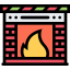 Fireplace icon 64x64