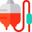 Blood transfusion icon 64x64