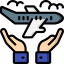 Travel insurance icon 64x64