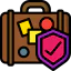 Travel insurance icon 64x64