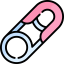 Safety pin icon 64x64