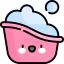 Baby bath tub icon 64x64