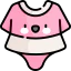 Baby clothes icon 64x64