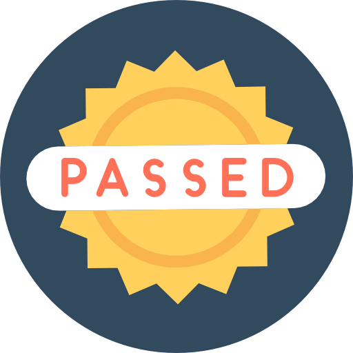 Passed icon
