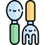 Spoon and fork Ikona 64x64