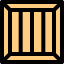 Wooden box icon 64x64