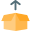 Открытая коробка иконка 64x64