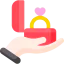 Engagement ring icon 64x64
