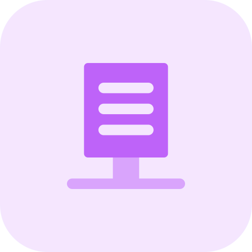 Poster icon