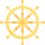 Dharma wheel icon 64x64