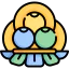 Three jewels icon 64x64