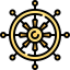 Dharma wheel icon 64x64