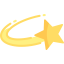 Shooting star icon 64x64