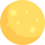 Full moon icon 64x64