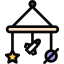 Crib toy icon 64x64