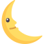 Месяц иконка 64x64