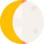 Moon phase icon 64x64