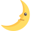 Месяц иконка 64x64