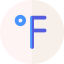 Fahrenheit degrees Symbol 64x64